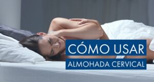 cómo usar almohada cervical